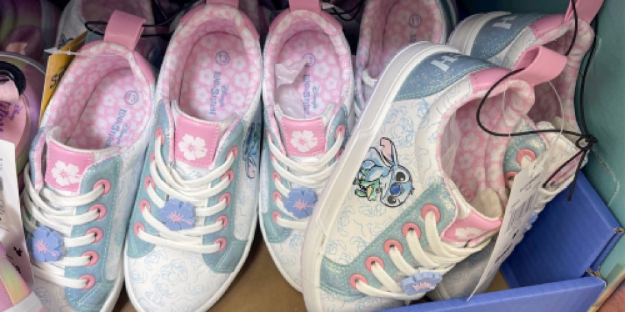 Disney Stitch Sneakers Just $11.99 at Walmart