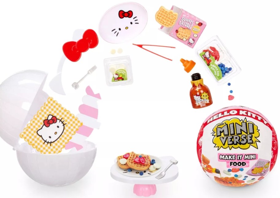 a Make it Mini Hello Kitty Capsule and set