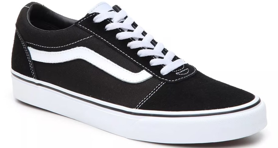 black and white vans sneaker