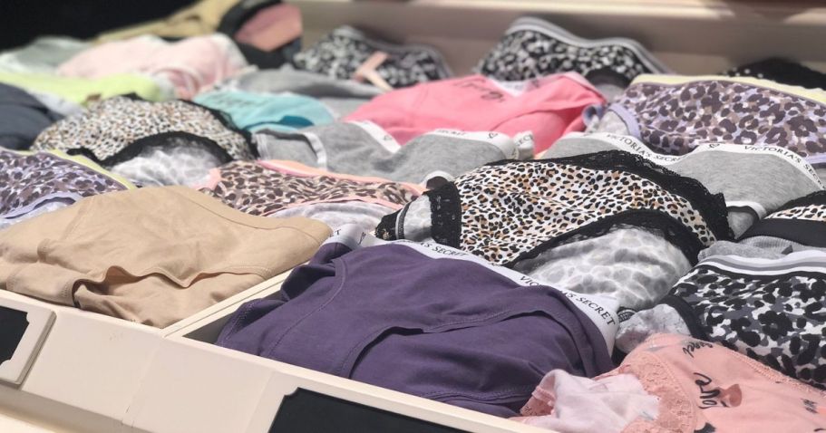 Stackable Victoria’s Secret PINK Deals = $4 Underwear, Sleepwear from $13.50, & More
