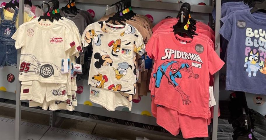 Walmart Disney Boys Sets
