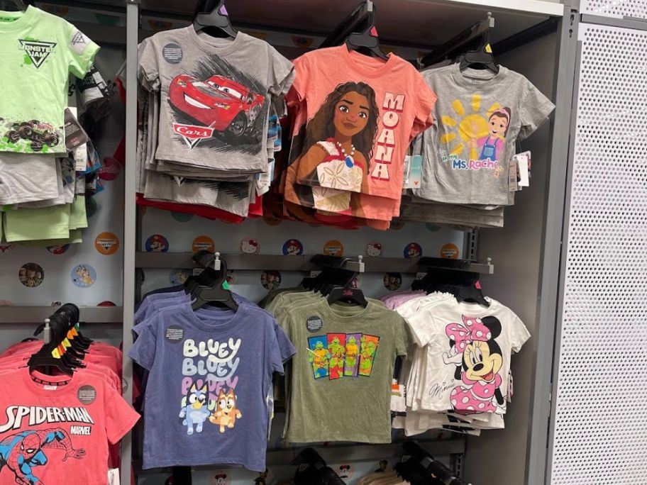 Walmart Kids Disney T-Shirts