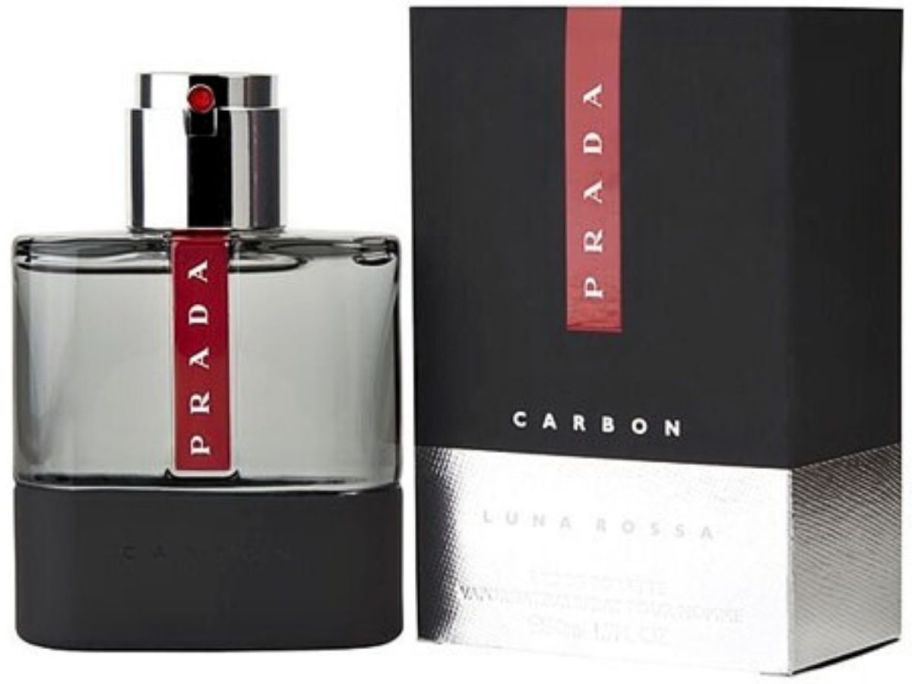 Stock image of Prada Luna Rossa Carbon Prada EDT Spray 