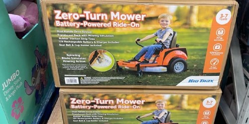 Kid Trax Zero Turn Lawn Mower Ride-On Toy Only $229.87 on SamsClub.com