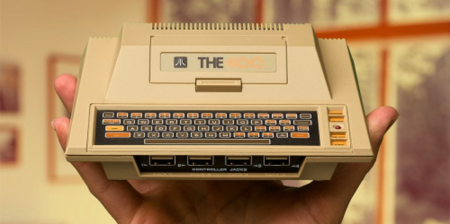 Atari 400 Mini & Joystick Only $79.99 Shipped (Reg. $120) | FUN Father’s Day Gift Idea