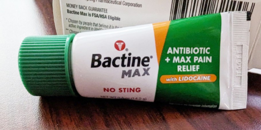 Bactine Max Ointment Just $3.73 Shipped on Amazon (Regularly $8)