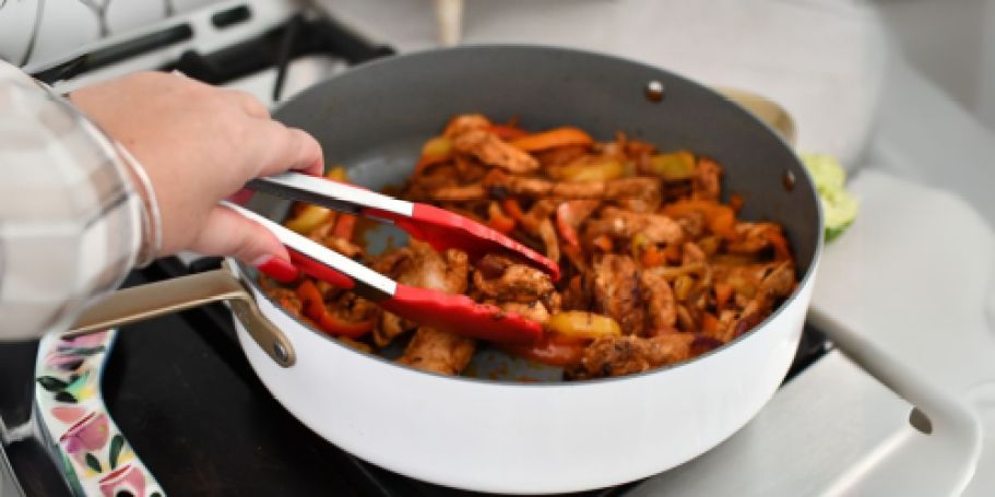 Beautiful by Drew Barrymore Saute Pan Only $30 (Reg. $50)