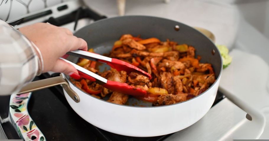 Beautiful by Drew Barrymore Saute Pan Only $30 (Reg. $50)