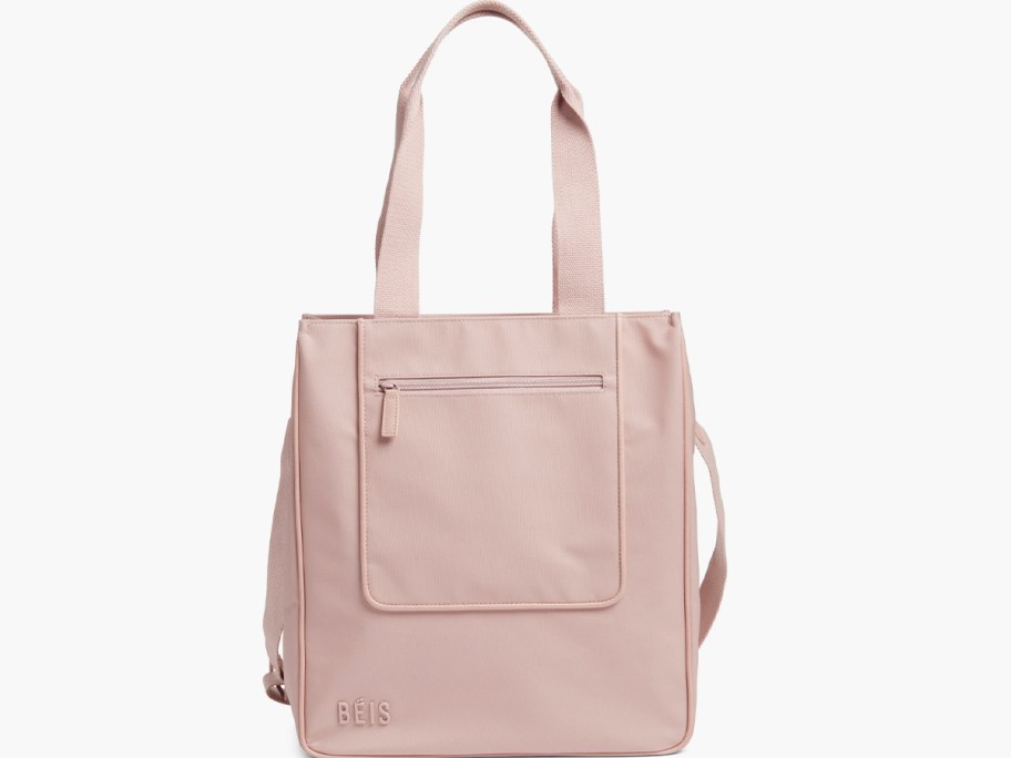 light pink beis tote 