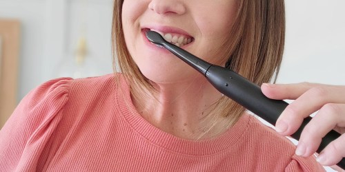 Electric Toothbrush w/ 8 Brush Heads Only $12.99 Shipped for Prime Members