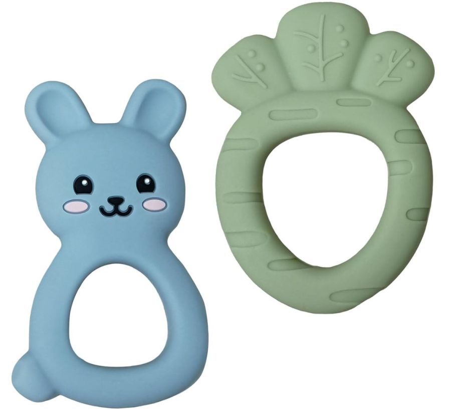 two baby teethers