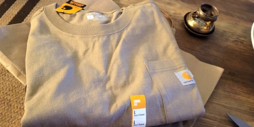 Men’s Carhartt T-Shirt Just $9.99 on Amazon (Reg. $20) | Awesome Reviews!