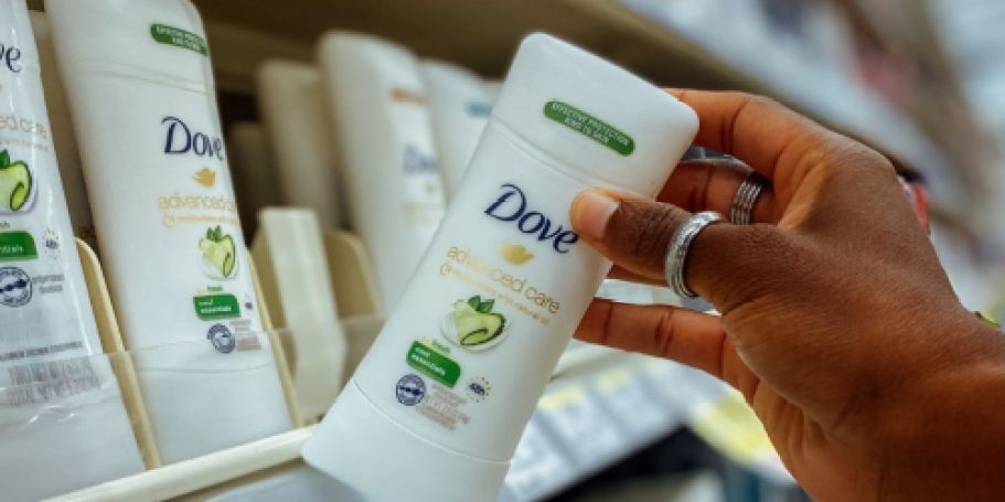 Dove Deodorant 4-Packs Only $10.47 Shipped on Amazon