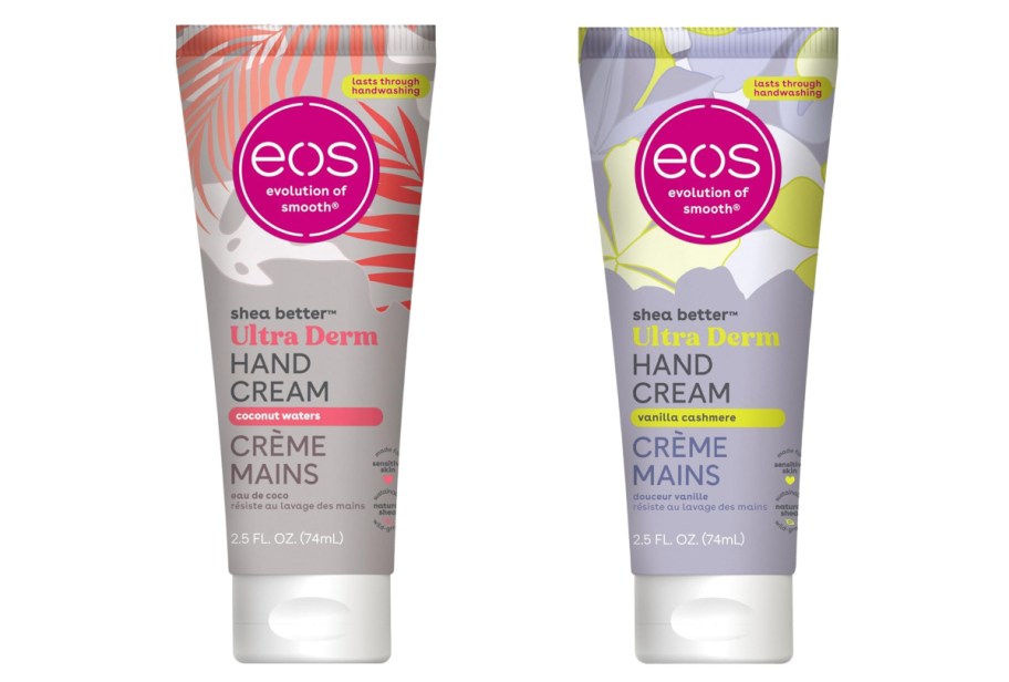 eos hand lotion tubes