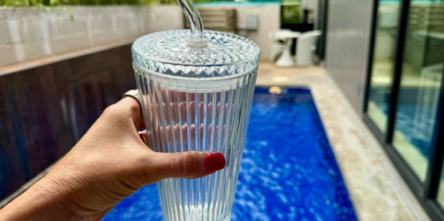 These BH&G Glass Tumblers Start Under $4 at Walmart — And They’re So Pretty!
