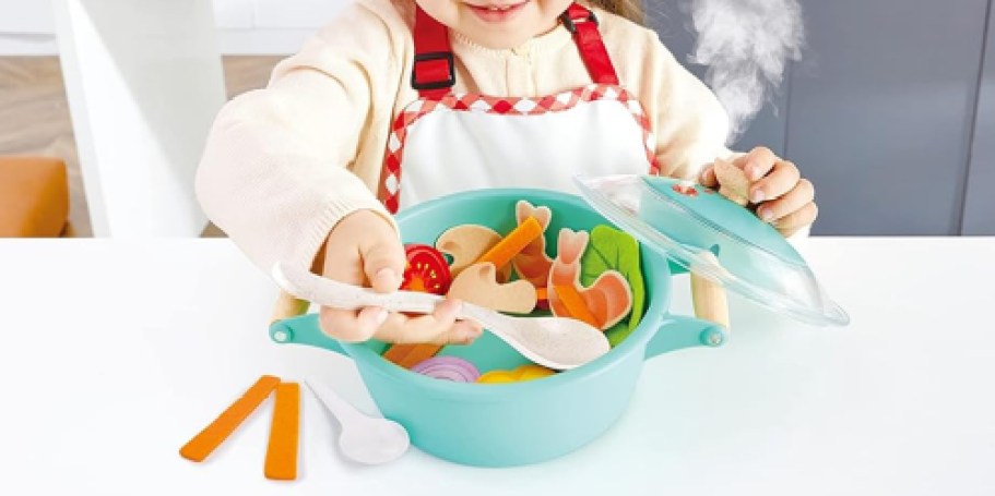 Up to 70% Off Hape Toys on Amazon | Little Chef Cooking Playset Only $8 (Reg. $30)