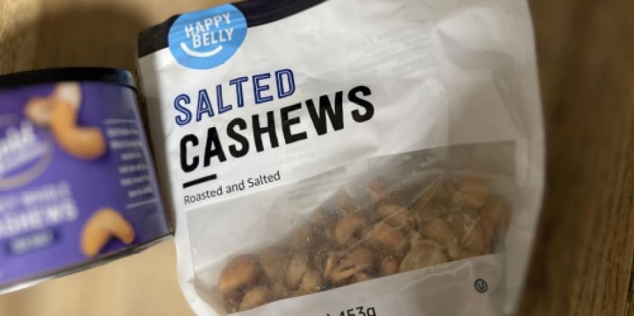 Happy Belly Cashews 16oz Bag Just $5.48 Shipped on Amazon