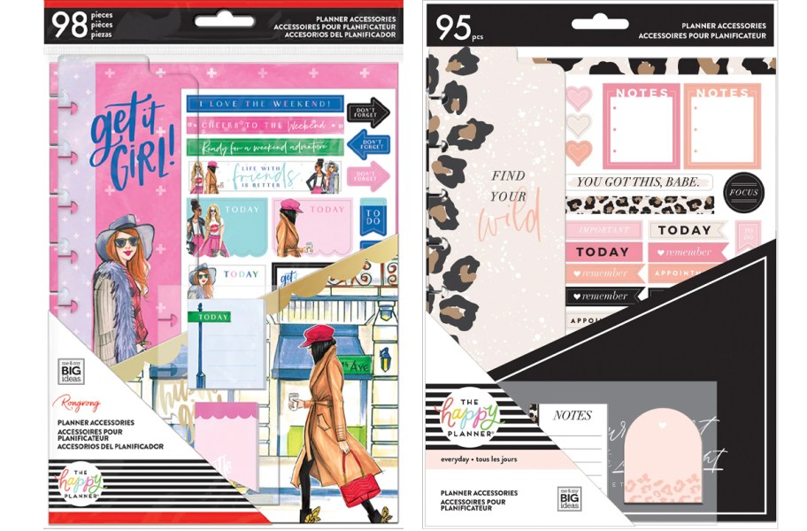 two happy planner packs 