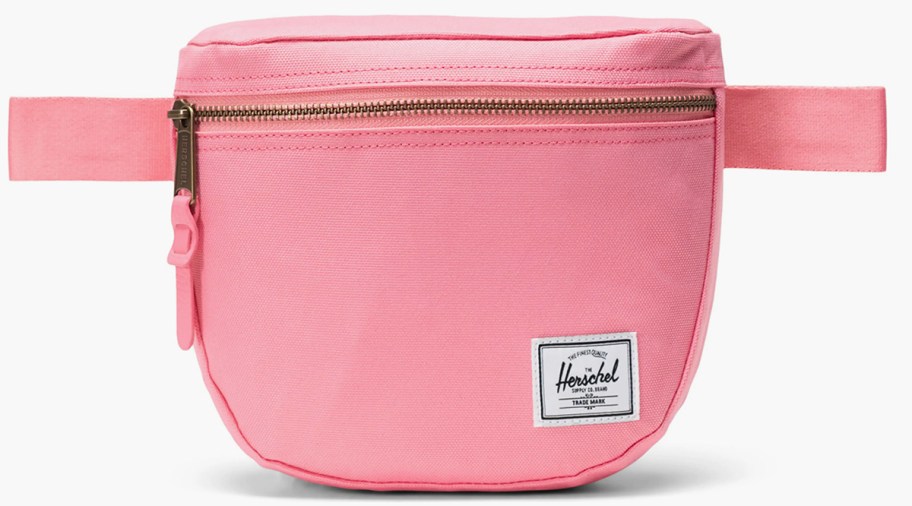 pink herschel belt bag