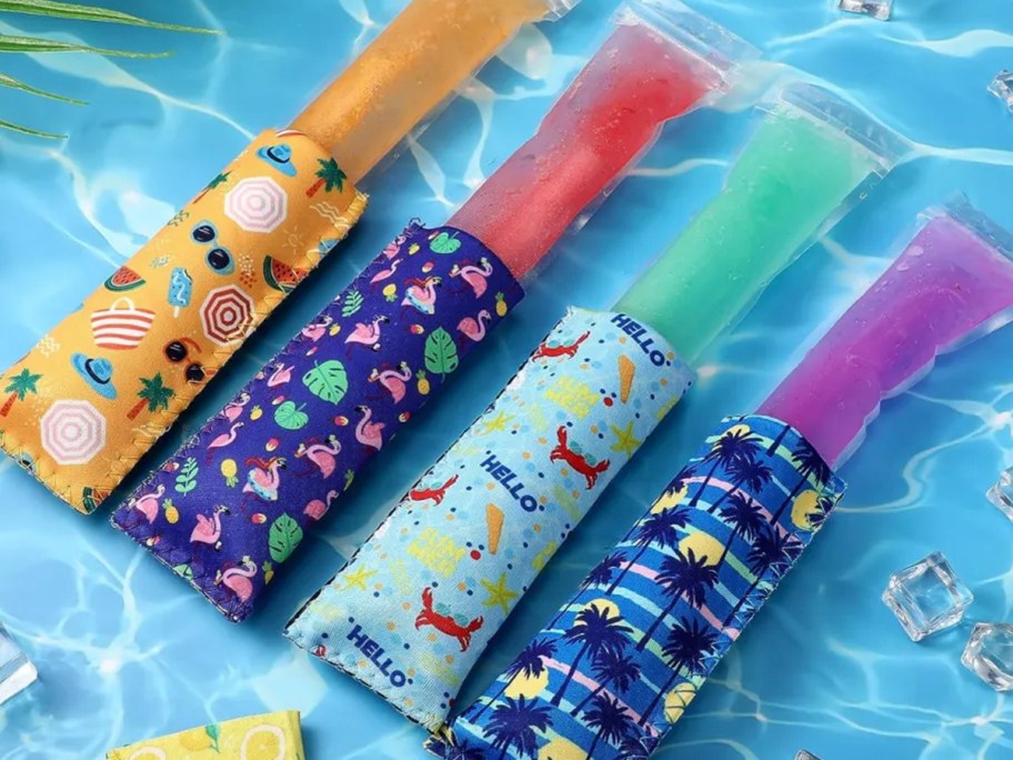 ice pops in sleeves