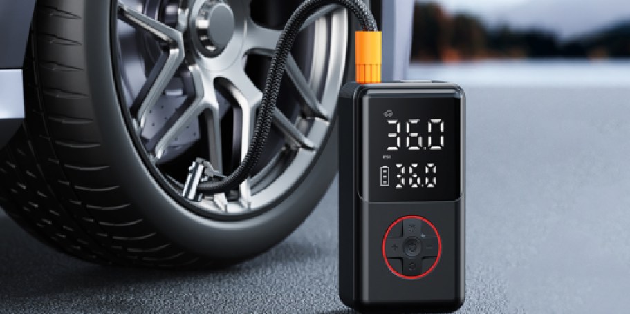 Portable Air Compressor Just $19.99 Shipped for Amazon Prime Members (Regularly $50)