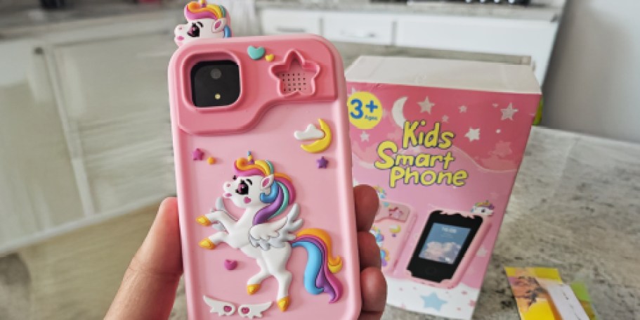 Kids Toy Smartphone w/ Educational Games Just $14.69 on Amazon | Takes Pictures & Video