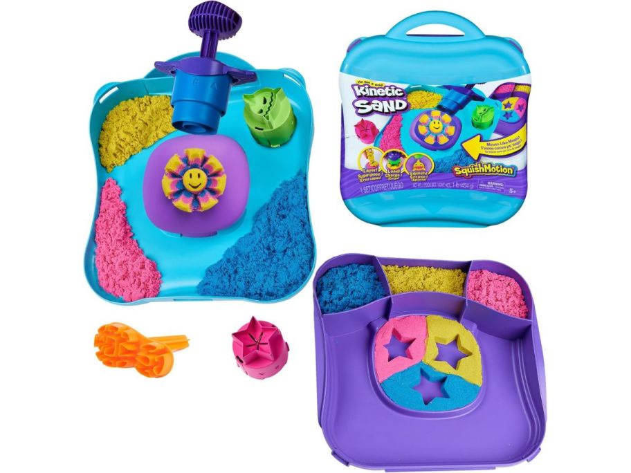 Kinetic Sand SquishMotion Playset stock image