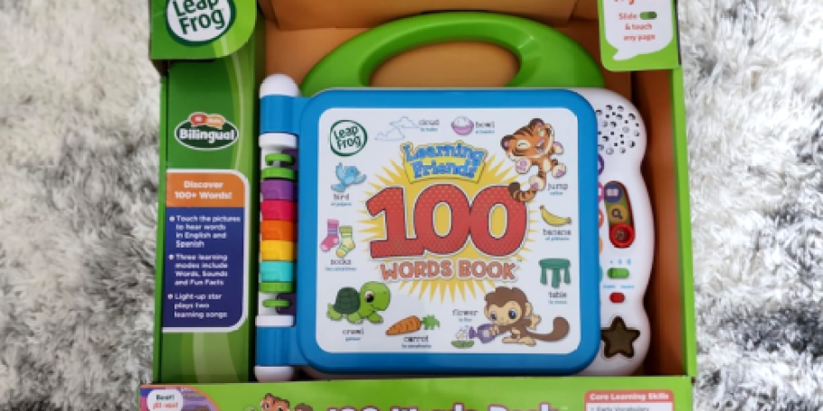 Up to 50% Off LeapFrog Toys | 100 Words & Animals Books Just $10!
