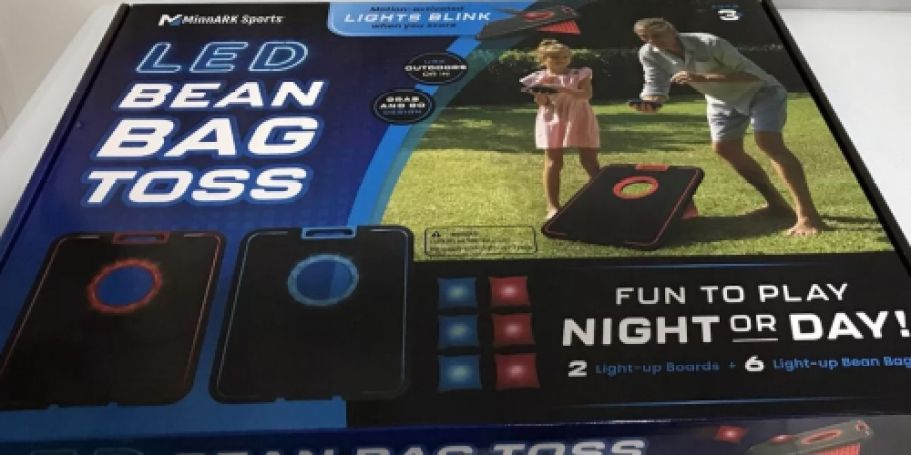 LED Cornhole Set Only $24.88 on Walmart.com | Play Day or Night!