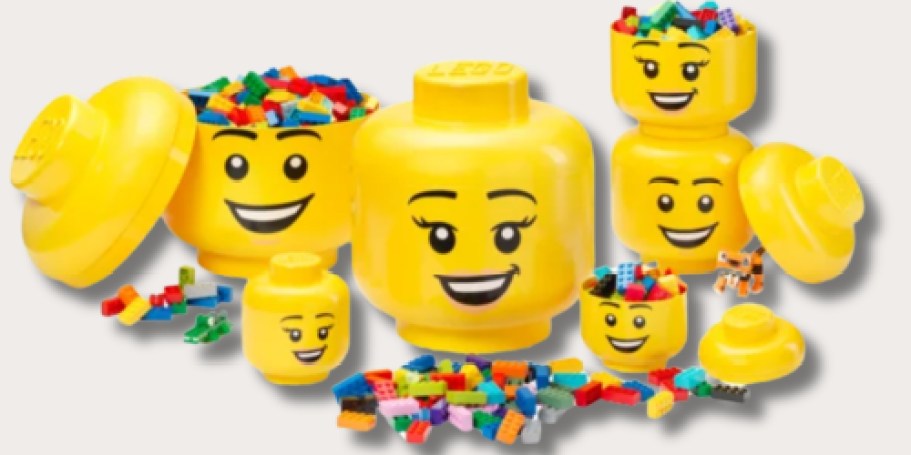 LEGO Storage Head 6-Piece Set JUST $32.99 Shipped on Costco.com