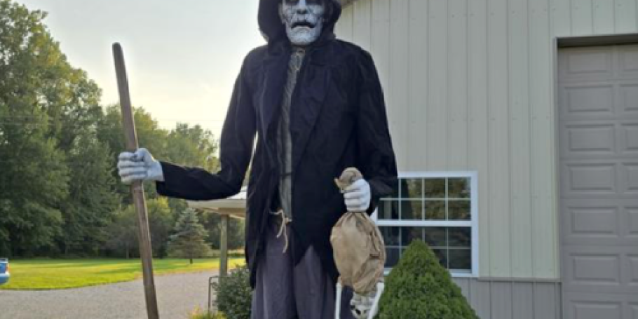 Lowe’s Just Dropped New Halloween Decor in April – 12’ Bone Collector & More!