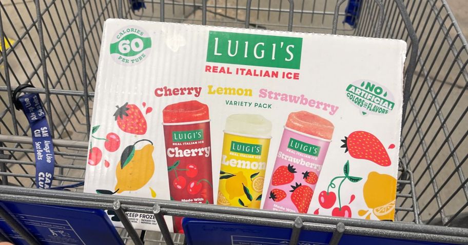 New Snacks at Sam’s Club | Luigi’s Real Italian Ice, Mini Alani-Nu Drinks, & More