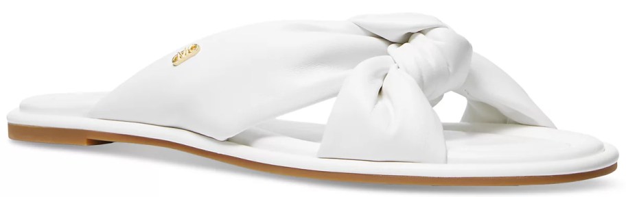 white michael kors sandal