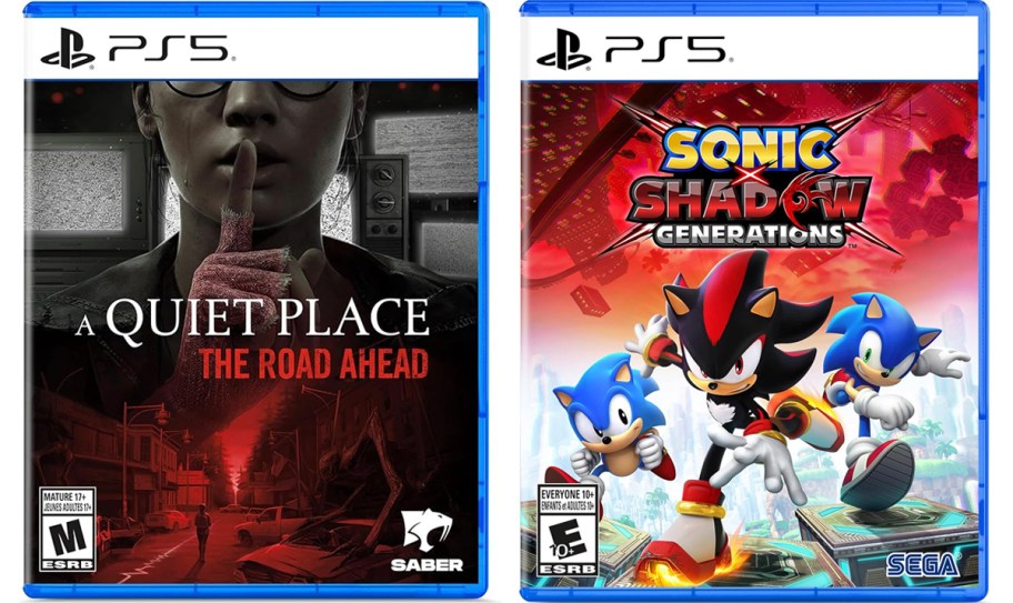 a quiet place and sonic video games 