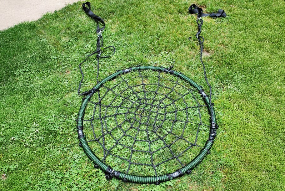saucer swing on the ground