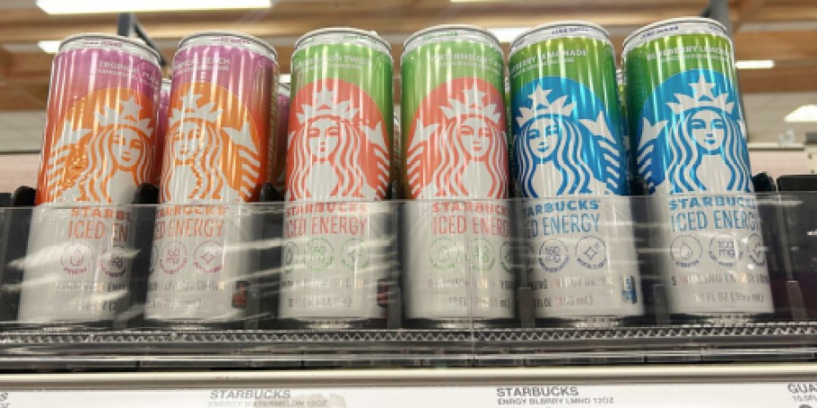Starbucks Just Dropped Fizzy Iced Energy Drinks—Only $2.28 at Walmart!