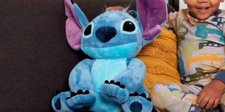 Disney Stitch Plush Pillow Buddy Only $16.88 on Walmart.com (Reg. $32)