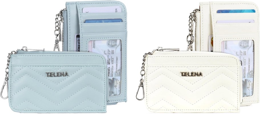 two small RFID wallets