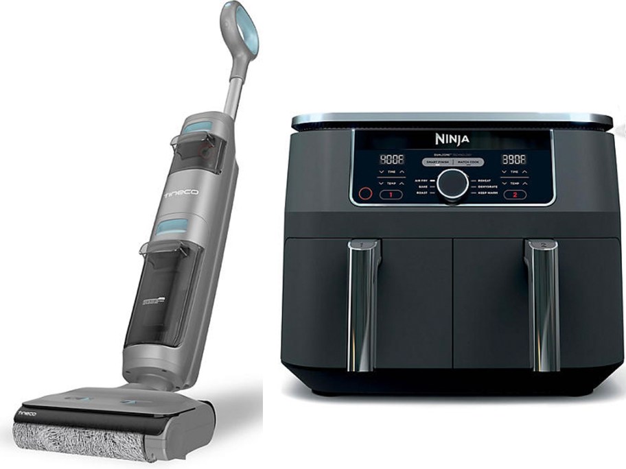 tineco vacuum and ninja air fryer