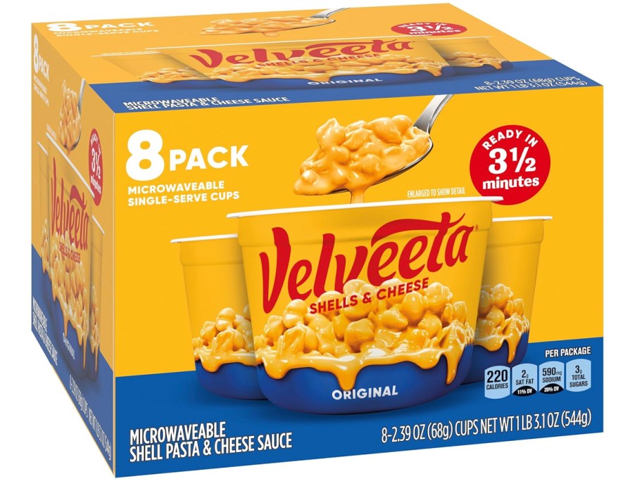 velveeta 8 cup mac and cheese box 