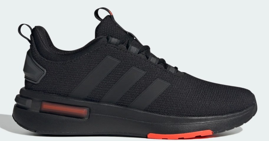 a black and orange men's adidas shoe