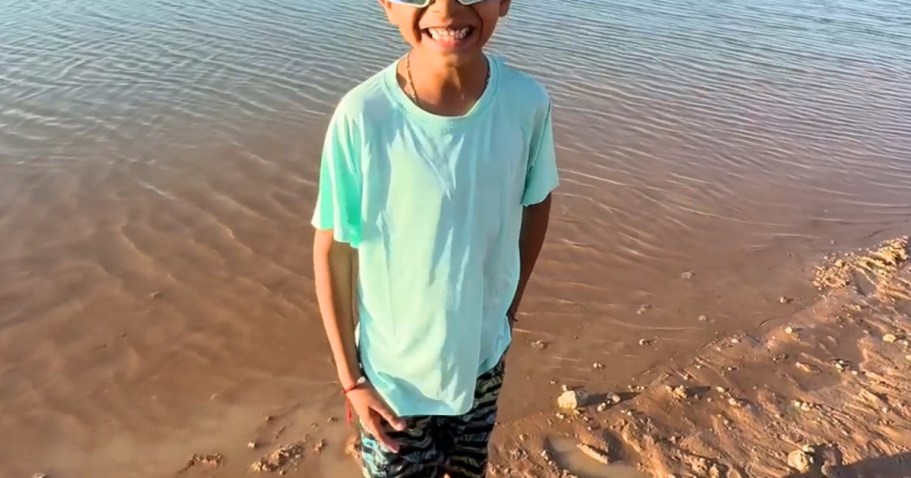 TWO Kids Rash Guard Shirts Just $9.99 on Amazon (Regularly $20)