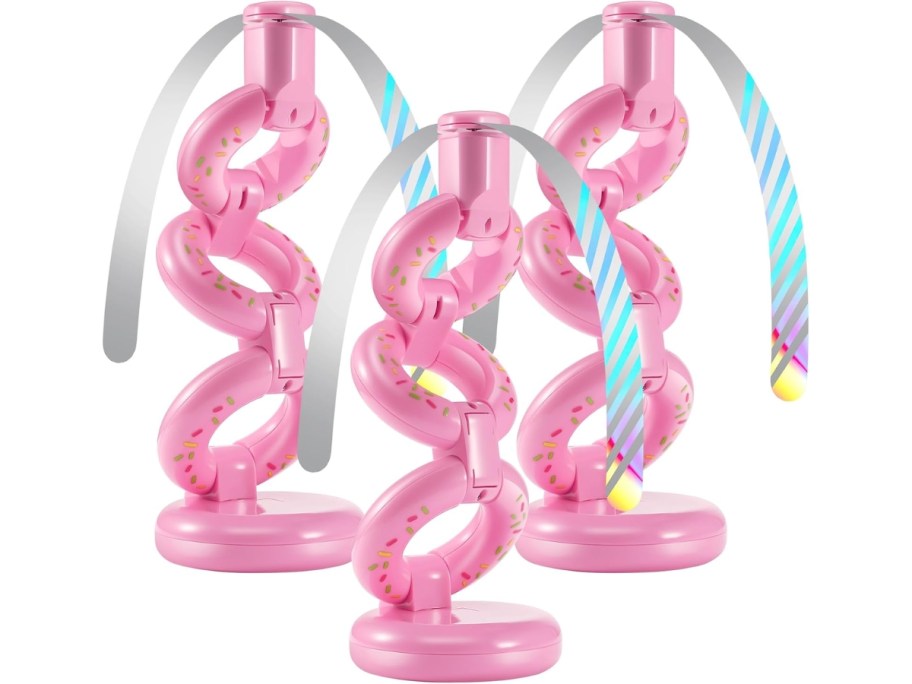 3 fly fans with a stacking donut design
