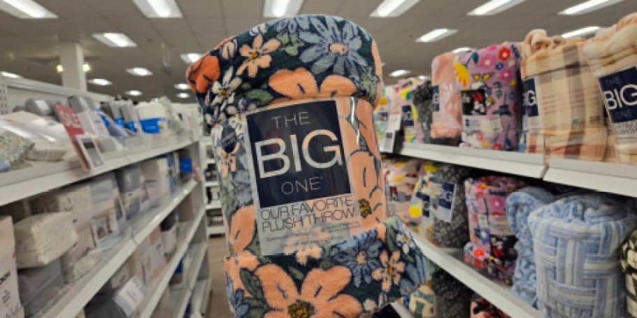 Kohl’s The Big One Throw Blankets from $6.57 (Tons of Fun Prints)