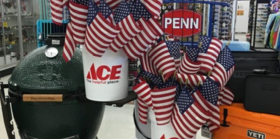 Get a FREE American Flag at Ace Hardware — Today Only!