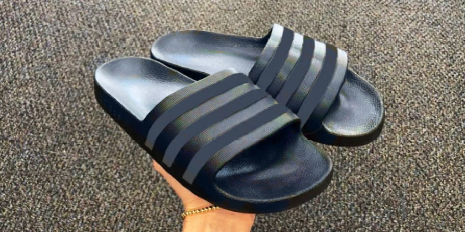RARE Stacking adidas Promo Codes + Free Shipping | Slides Only $7 Shipped (Reg. $25)