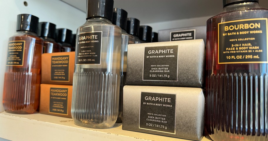 Bath and Body Works Men's Line
