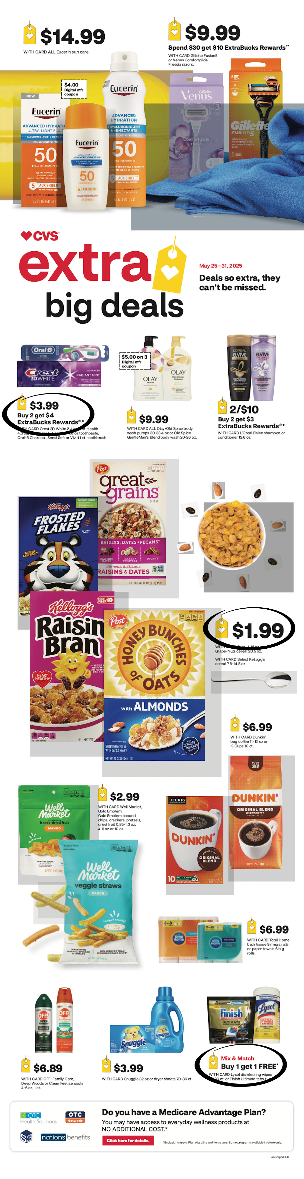 page from CVS ad