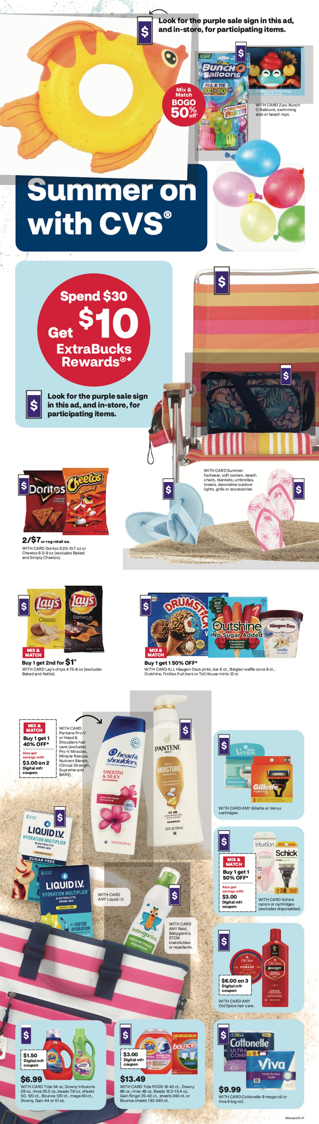 page from CVS ad