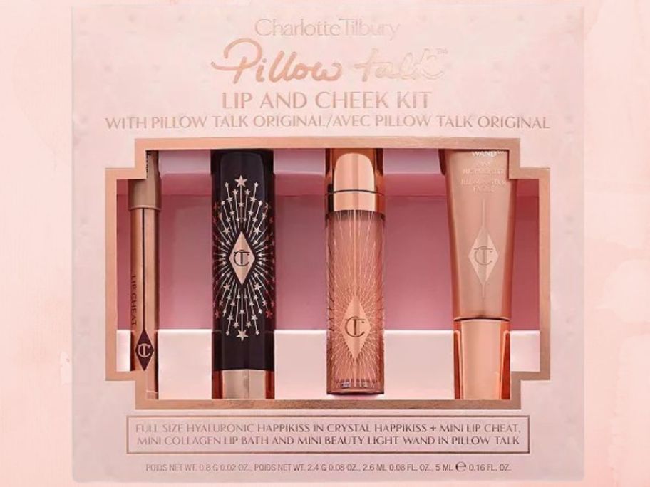 Charlotte Tilbury Pillow Talk Iconic Lip and Cheek Secrets Set